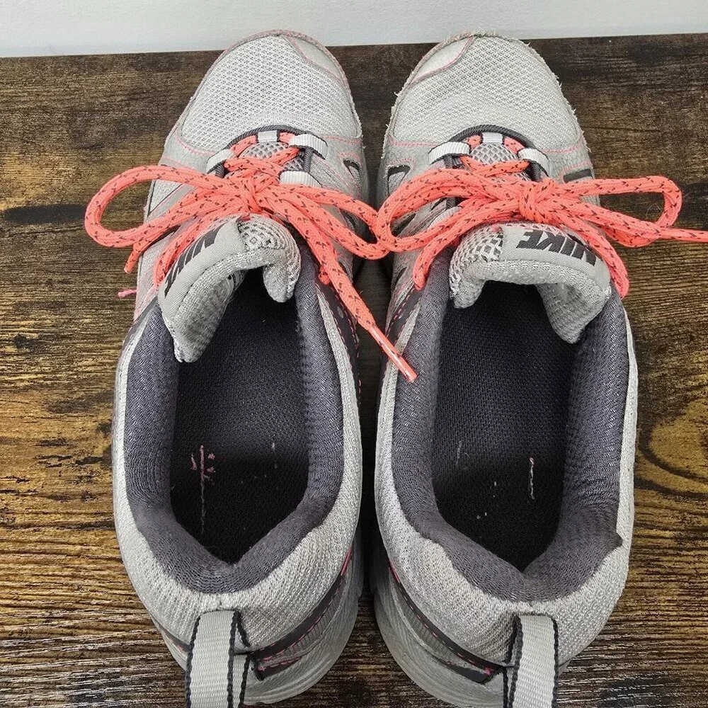 Nike Alvord 10 512038-002 Gray Pink Trail Running Shoes Sneakers Size 9